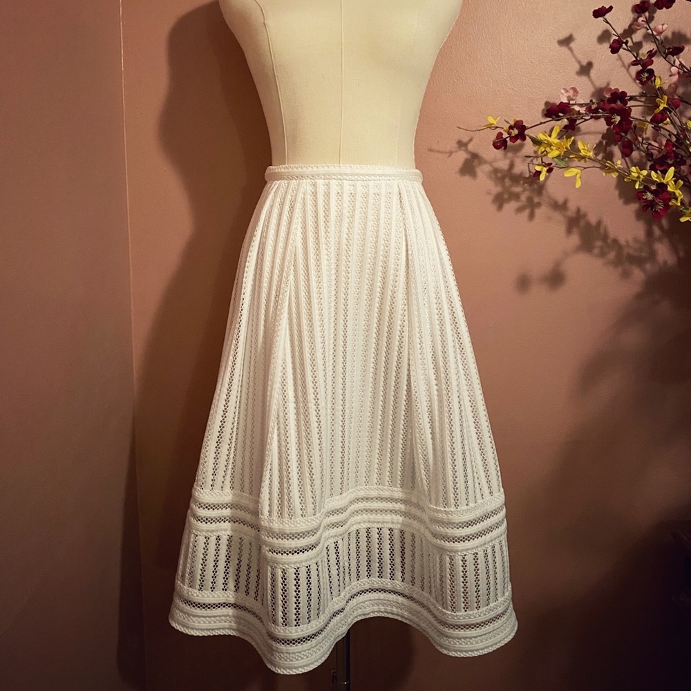White Skirt H&M Size M NWT